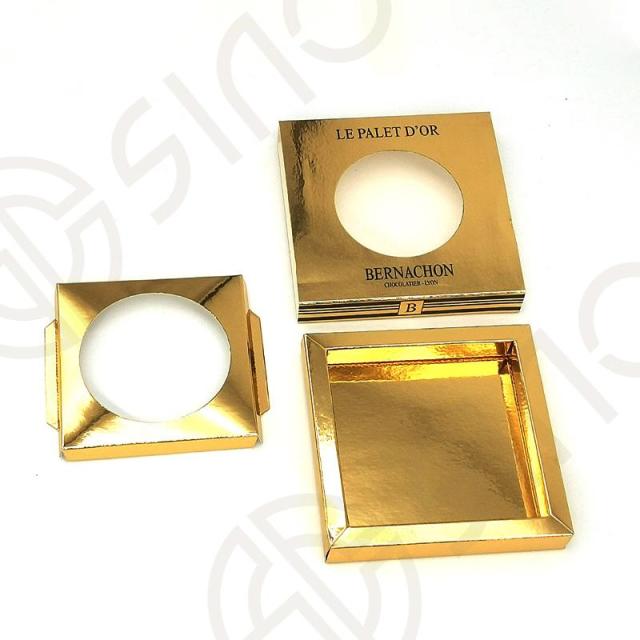 Match box with paper insert