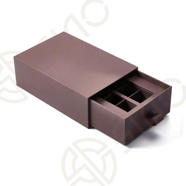 Drawer style chocolate box