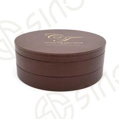 Double layers round gift box