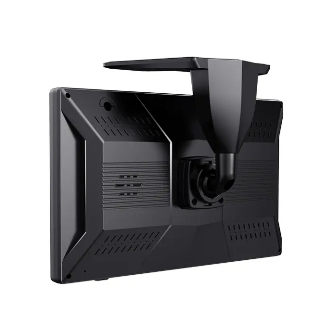 10.1inch Vehicle Mounted Display Touch Screen Monitor Video Recorder 4CH 1080P Video Input with Blind Spot Detection BSD Alarm USB MP5 Playing 5CH 6CH Cameras Input Optional