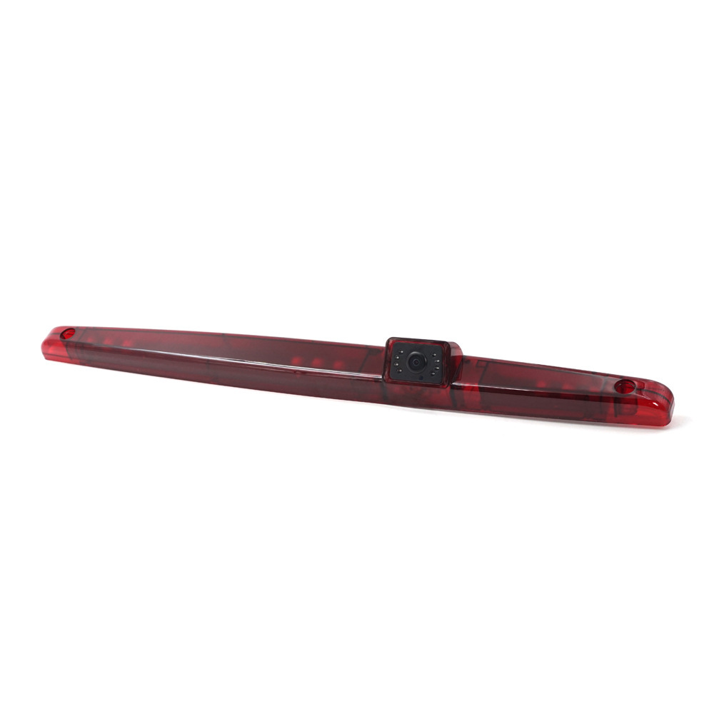 Night Vision Waterproof Universal Brake Light Camera HD 720P 1080P Car High-Mounted Brake Light Reversing Camera for Vans Caravans Motorhomes with 7inch Mirror Monitor