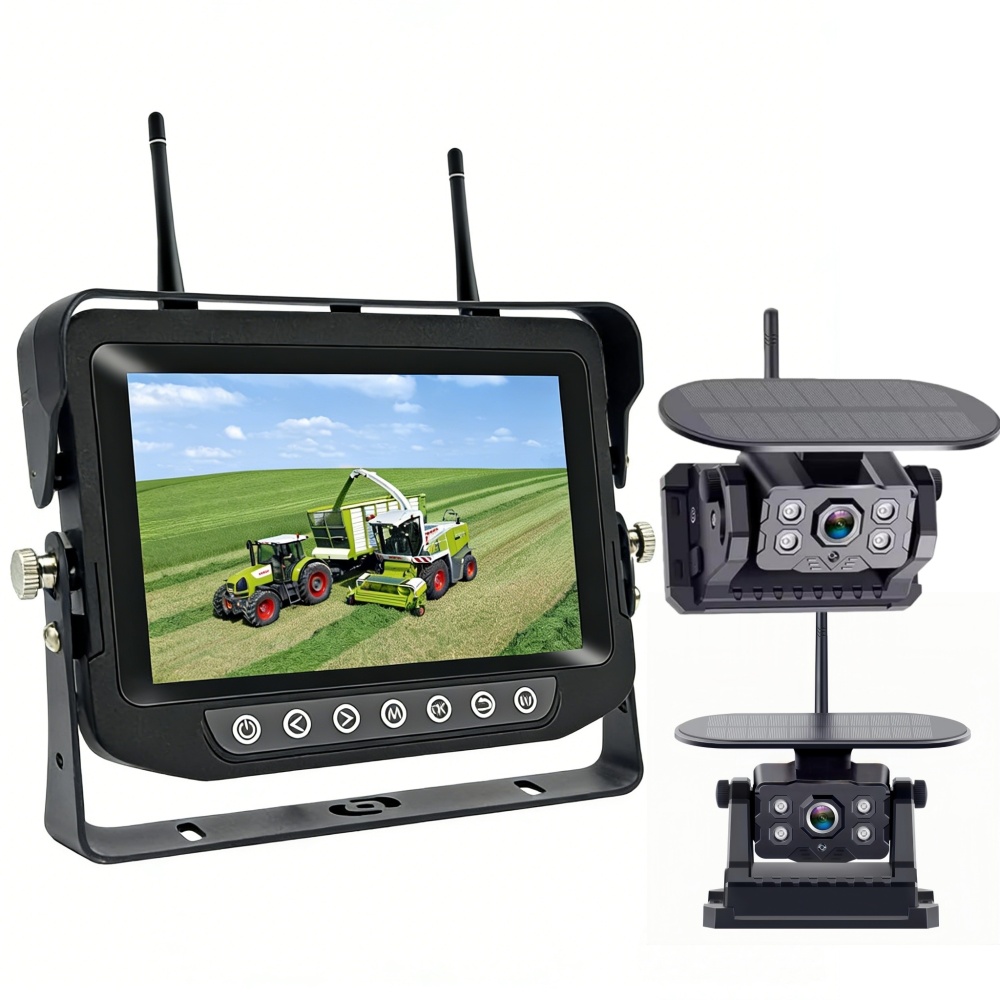 HD Digital Wireless AG Vision AG Monitors and Cameras Vision System 7inch HD Monitor Camera System, Video Recording Monitor Camera HD System