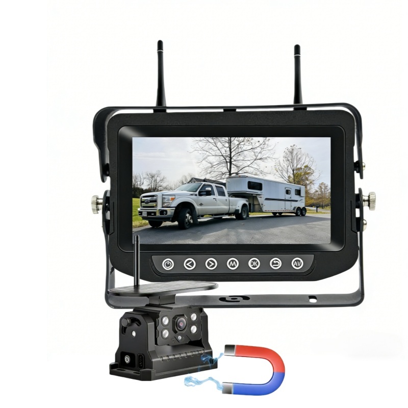 HD Digital Wireless AG Vision AG Monitors and Cameras Vision System 7inch HD Monitor Camera System, Video Recording Monitor Camera HD System