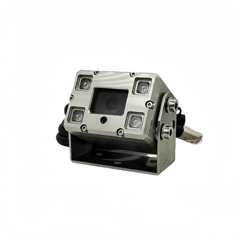 Stainless Steel Explosion-proof Heavy Duty Vehicle Vision Camera AHD 1080P, IP68 Waterproof, Self-heating and Auto Defogging,  Tanker Truck, Refrigerated Truck Parking Reversing Observation Camera
