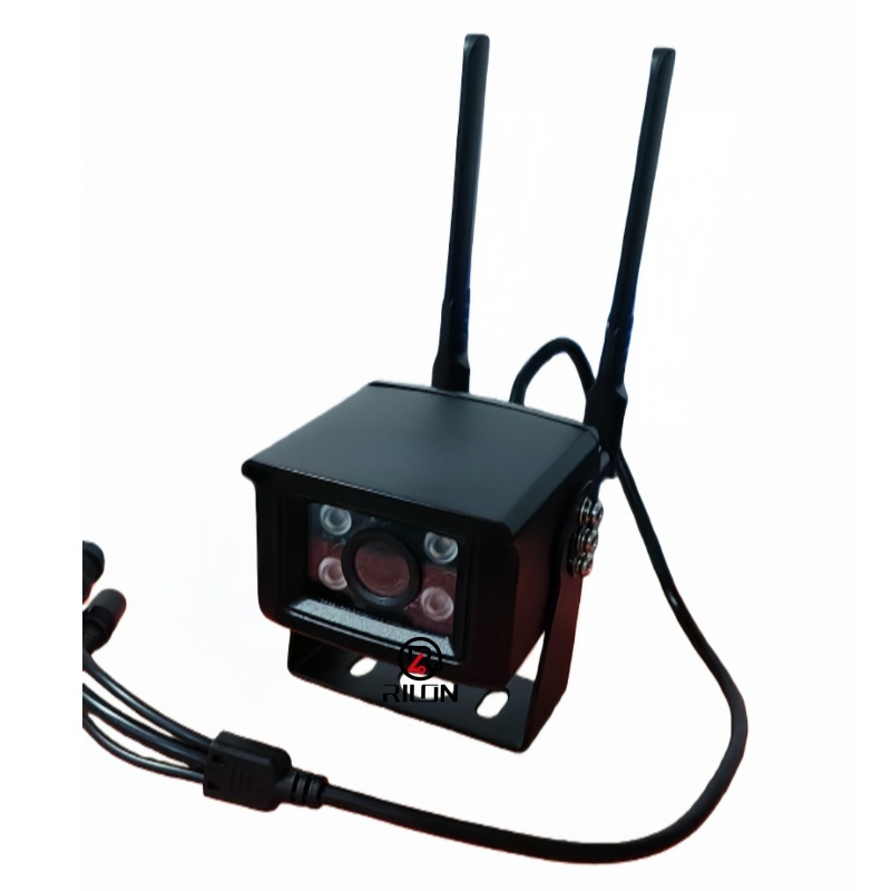 Voice Intercom Vehicle Mounted 4G Mobile View Camera P2P View, IR Night Vision Indoor & Outdoor Wateproof 1080P 2MP RV Vision Camera, Home Security 4G Mobile Remote View CCTV Camera with Power Adapter