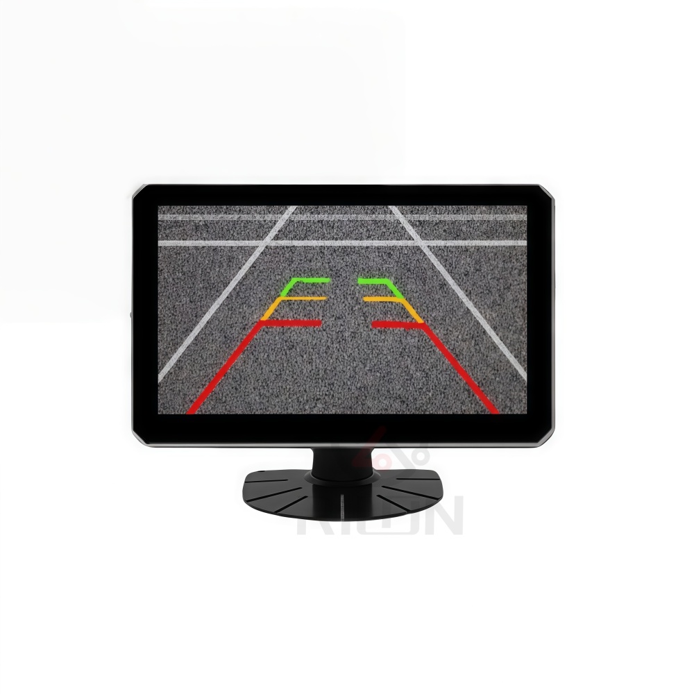 Digital Remote View 4G Mobile Monitor, Built-in GPS and WiFi Module, Digital Stand Alone Monitor IPS Rear View Screen Vehicle Sourround Monitor Car Display 10inch IPS Touch Screen Operation