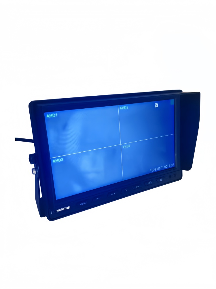 CE Certified 4CH Video Input 10inch LCD Monitor AHD AG Vision Monitor Camera System Parking Reversing Observation Camera Rearview System Kit