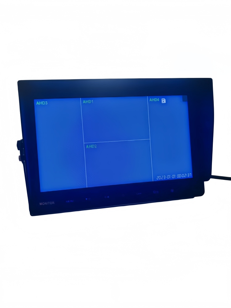 CE Certified 4CH Video Input 10inch LCD Monitor AHD AG Vision Monitor Camera System Parking Reversing Observation Camera Rearview System Kit