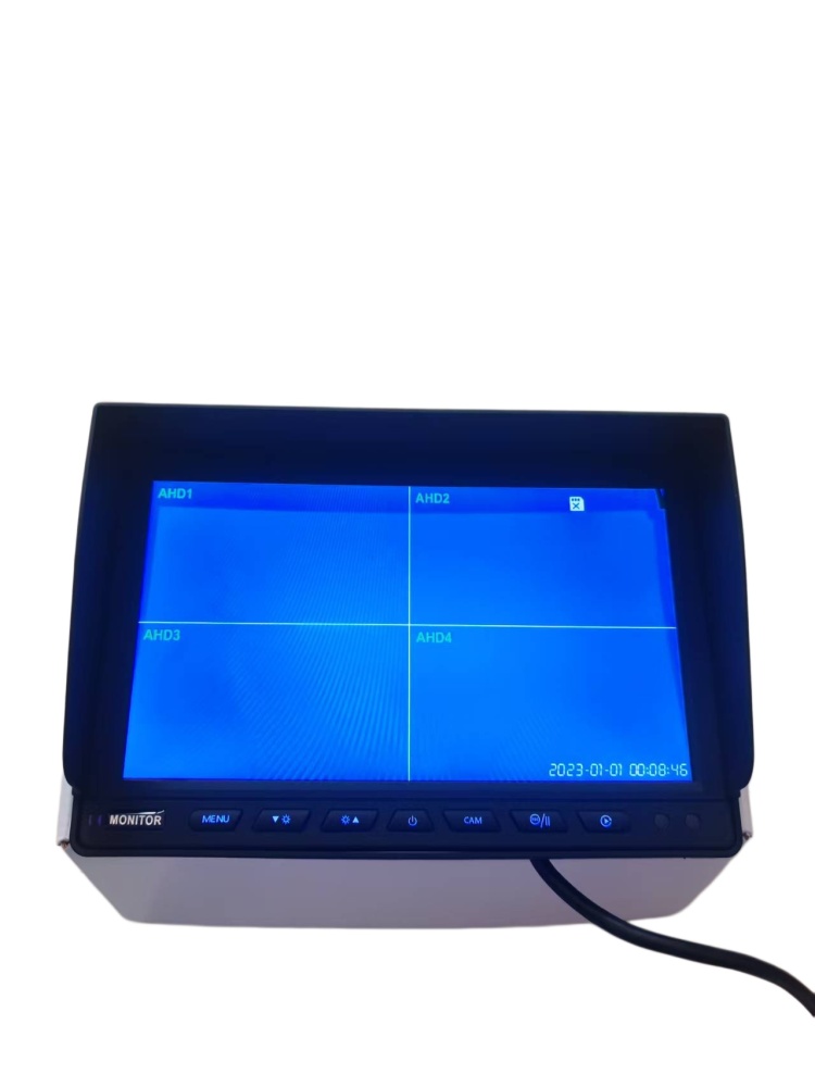 CE Certified 4CH Video Input 10inch LCD Monitor AHD AG Vision Monitor Camera System Parking Reversing Observation Camera Rearview System Kit