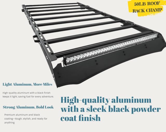 Roof Rack for GX460 2010-2023,Roof Rack for GX460 2010-2023 - High-Strength Aluminum, Easy Install with Factory Mounts,ShanTec Auto Parts