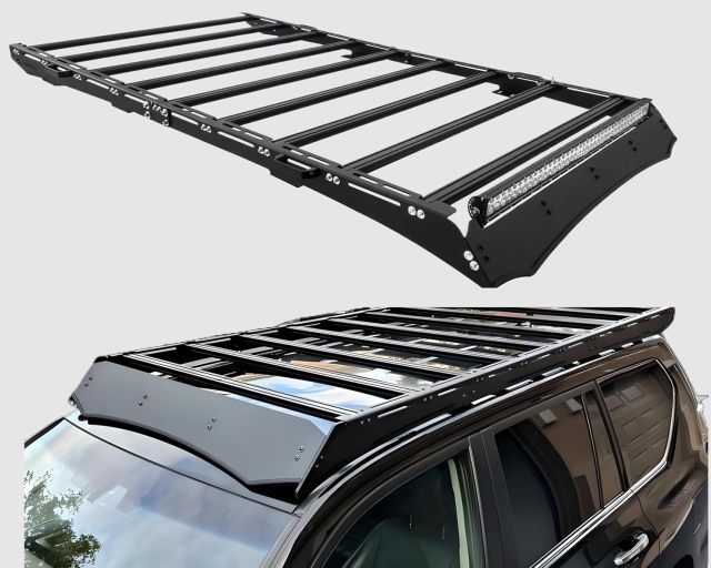 Roof Rack for GX460 2010-2023,Roof Rack for GX460 2010-2023 - High-Strength Aluminum, Easy Install with Factory Mounts,ShanTec Auto Parts