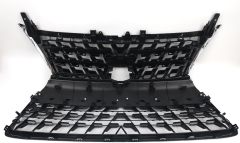 Replacement Front Upper Grille Compatible with Lexus GX460 2020 2021 2022 Mesh Bumper Cover Grill w/License Plate Black,Replacement Front Upper Grille Compatible with Lexus GX460 2020 2021 2022 Mesh Bumper Cover Grill w/License Plate Black,ShanTec Auto Parts