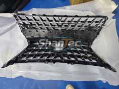 Replacement Front Upper Grille Compatible with Lexus GX460 2020 2021 2022 Mesh Bumper Cover Grill w/License Plate Black,Replacement Front Upper Grille Compatible with Lexus GX460 2020 2021 2022 Mesh Bumper Cover Grill w/License Plate Black,ShanTec Auto Parts