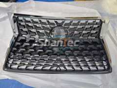 Replacement Front Upper Grille Compatible with Lexus GX460 2020 2021 2022 Mesh Bumper Cover Grill w/License Plate Black,Replacement Front Upper Grille Compatible with Lexus GX460 2020 2021 2022 Mesh Bumper Cover Grill w/License Plate Black,ShanTec Auto Parts
