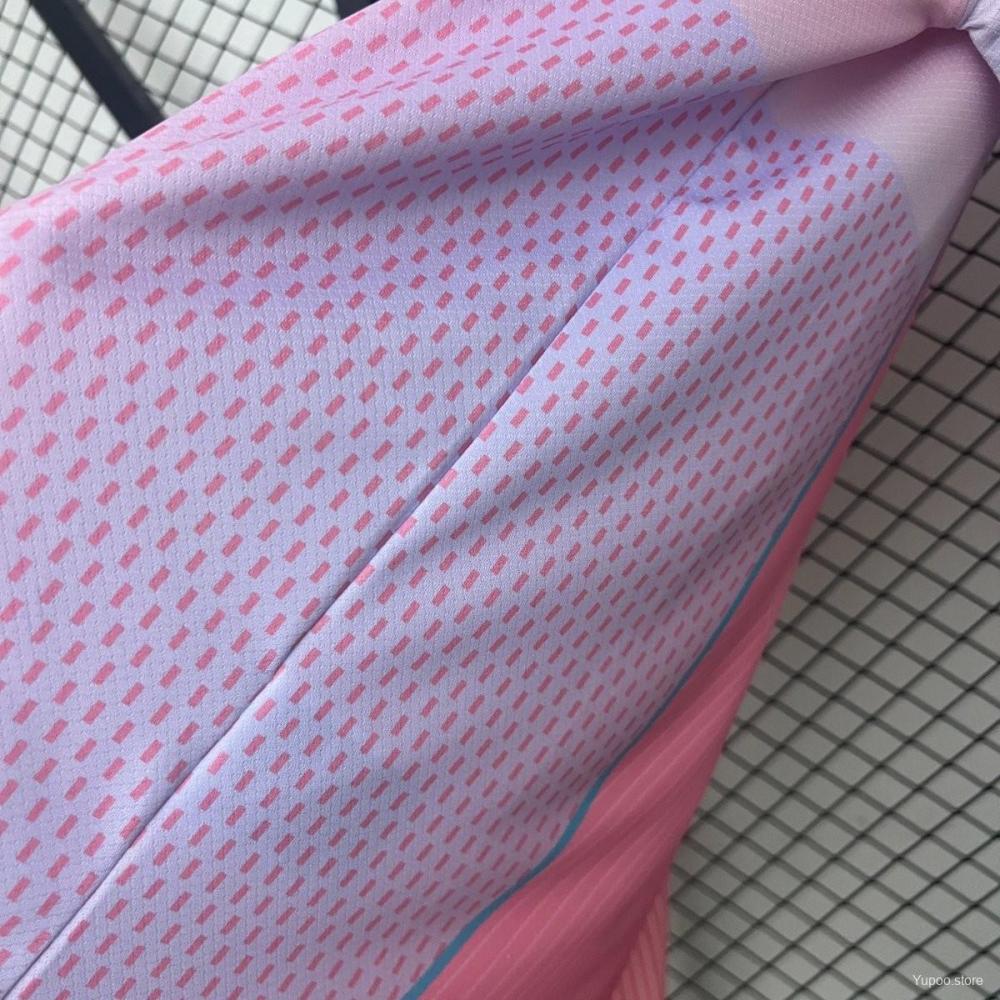 Fan Version 2025/26 Barcelona Pink Special Jersey