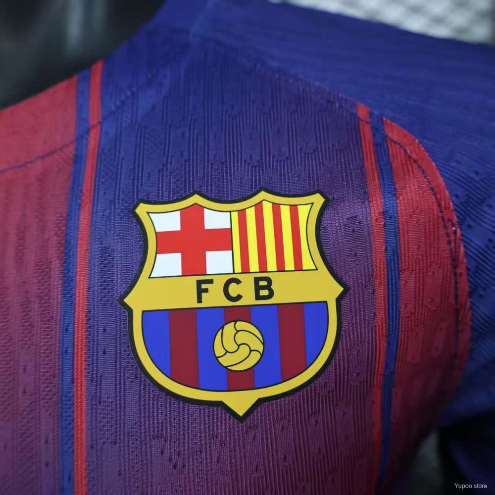 Player Version 2025/26 Barcelona Home Jersey