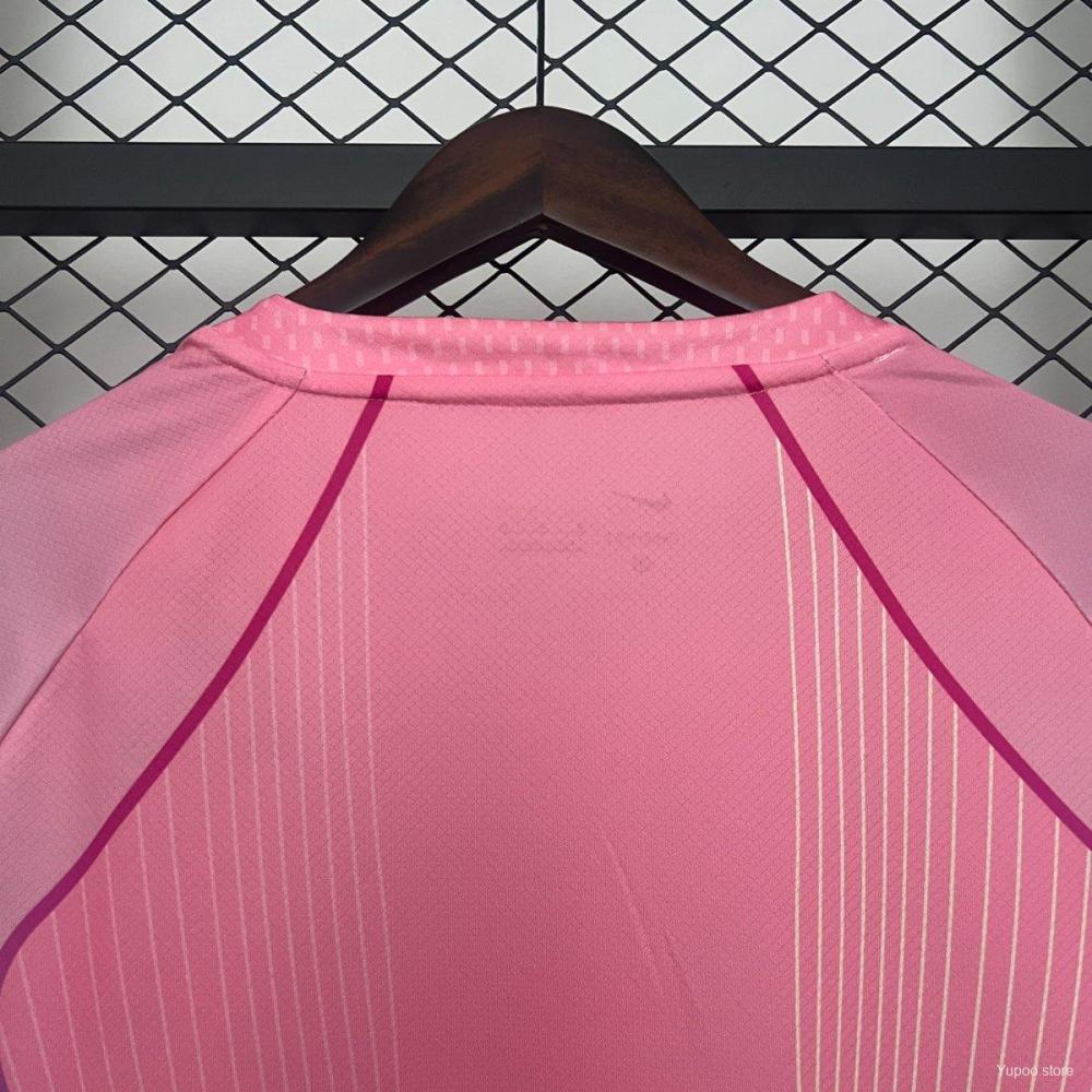 Fan Version 2025/26 Barcelona Pink Special Jersey
