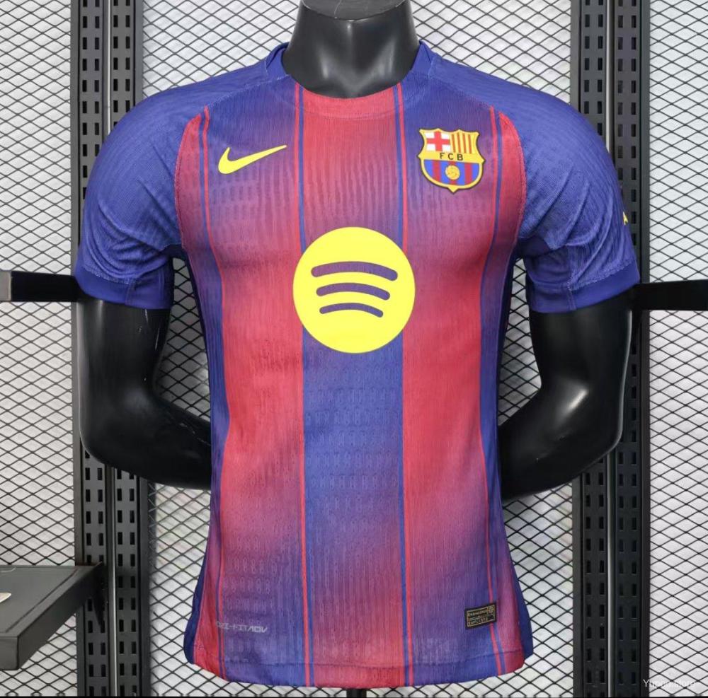 Player Version 2025/26 Barcelona Home Jersey