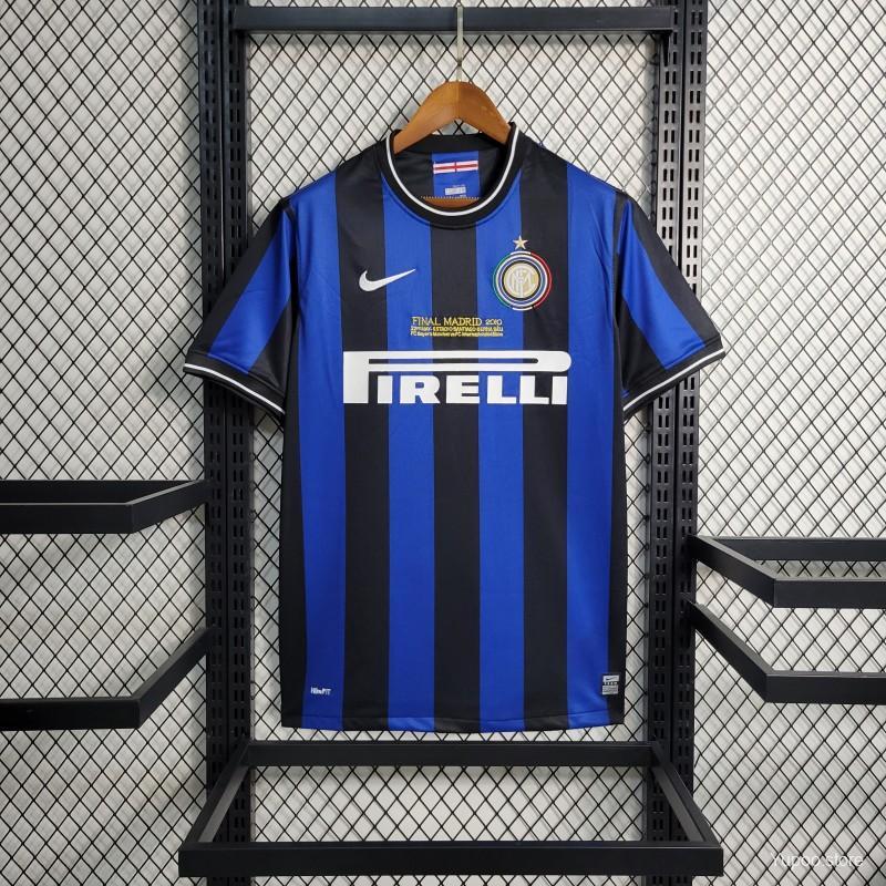 Retro 2009/2010 Inter Milan Home Jersey