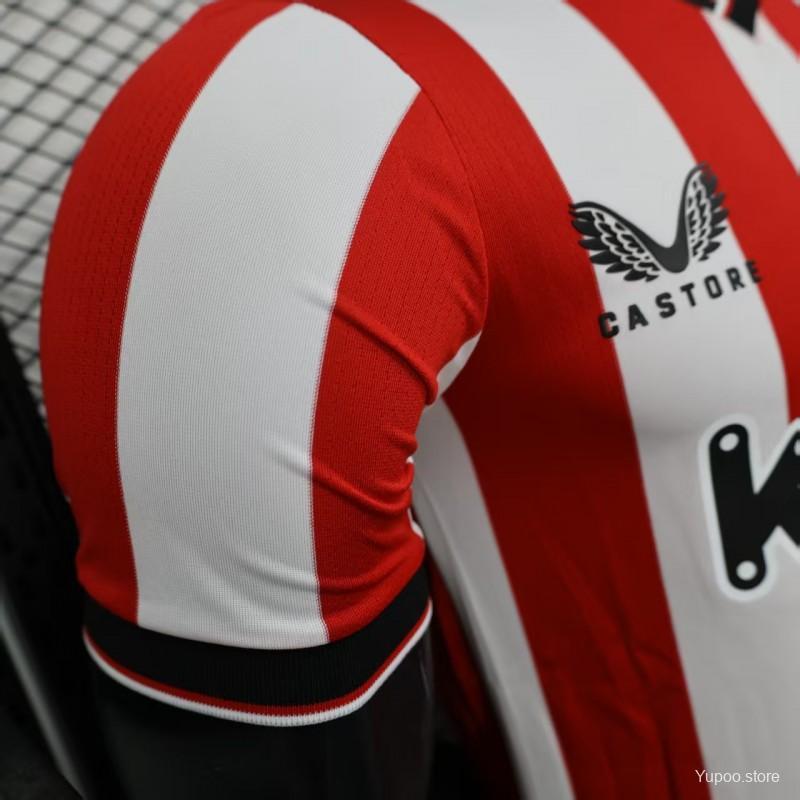 Player Version 2025/26 Athletic Bilbao Home Jersey