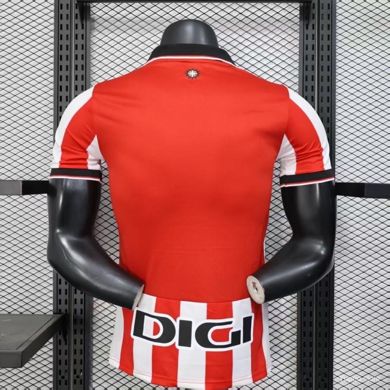 Player Version 2025/26 Athletic Bilbao Home Jersey