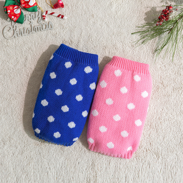 Colorful Puppy Sweater for Small Medium Dogs Cats Clothes for Wholesales