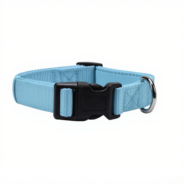 Custom Reflective Dog Collar Customizable Soft Neoprene Padded Breathable Nylon Pet Collar Adjustable for Small Dogs