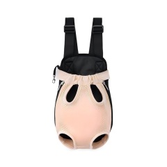 Fashion Pet Carrier Backpack with Outdoor Portable Breathable Mesh Polyester Design