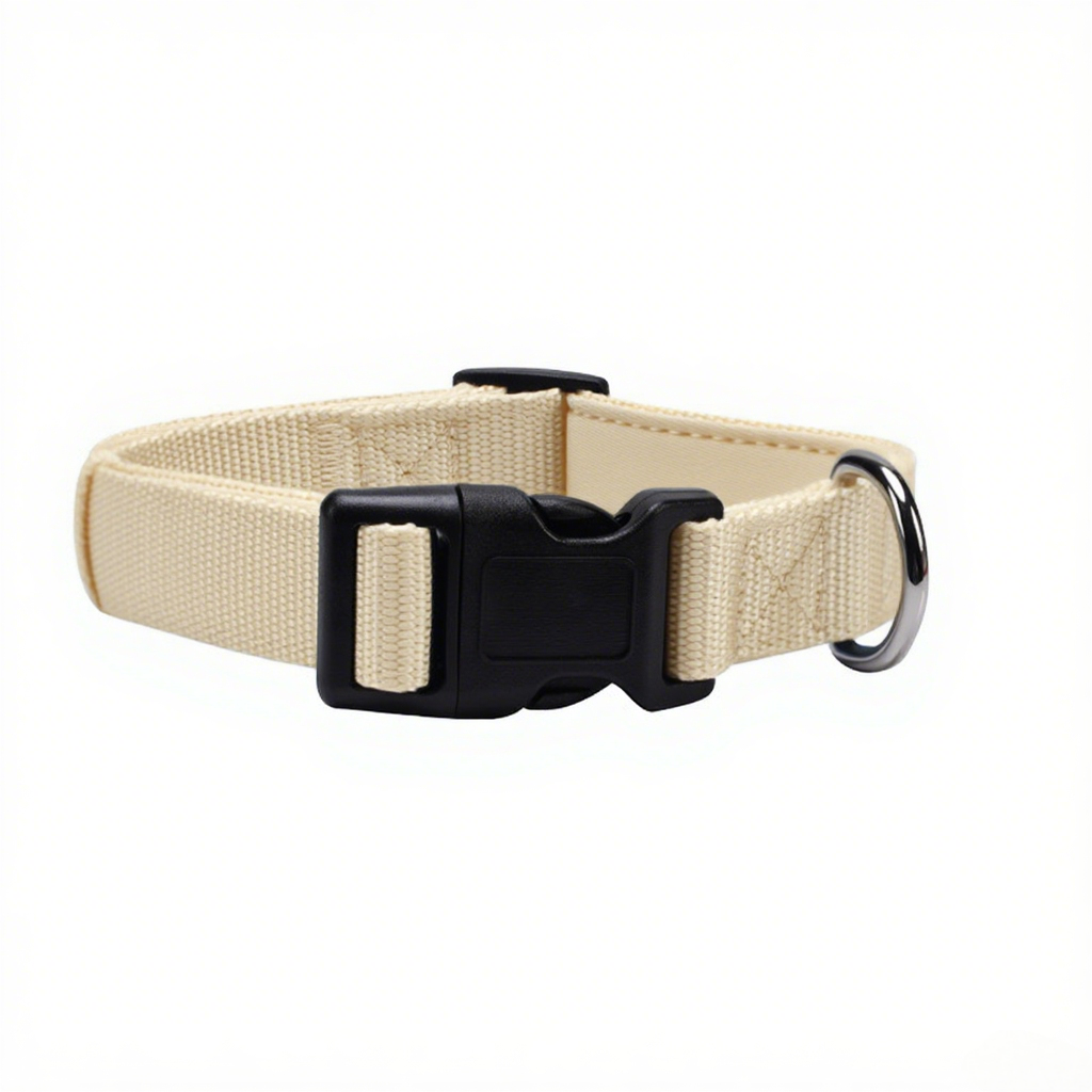 Custom Reflective Dog Collar Customizable Soft Neoprene Padded Breathable Nylon Pet Collar Adjustable for Small Dogs