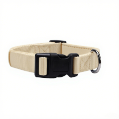 Custom Reflective Dog Collar Customizable Soft Neoprene Padded Breathable Nylon Pet Collar Adjustable for Small Dogs
