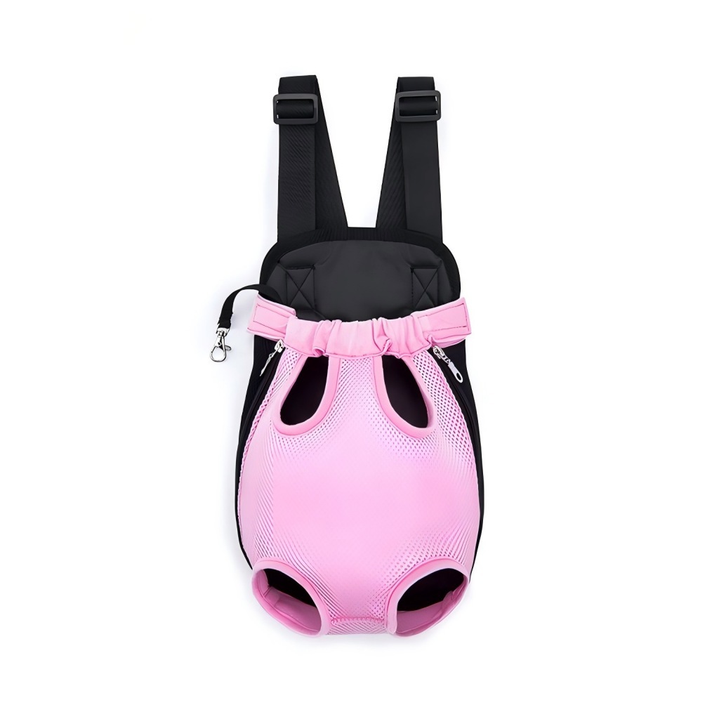 Fashion Pet Carrier Backpack with Outdoor Portable Breathable Mesh Polyester Design