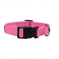 Custom Reflective Dog Collar Customizable Soft Neoprene Padded Breathable Nylon Pet Collar Adjustable for Small Dogs