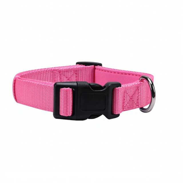 Custom Reflective Dog Collar Customizable Soft Neoprene Padded Breathable Nylon Pet Collar Adjustable for Small Dogs