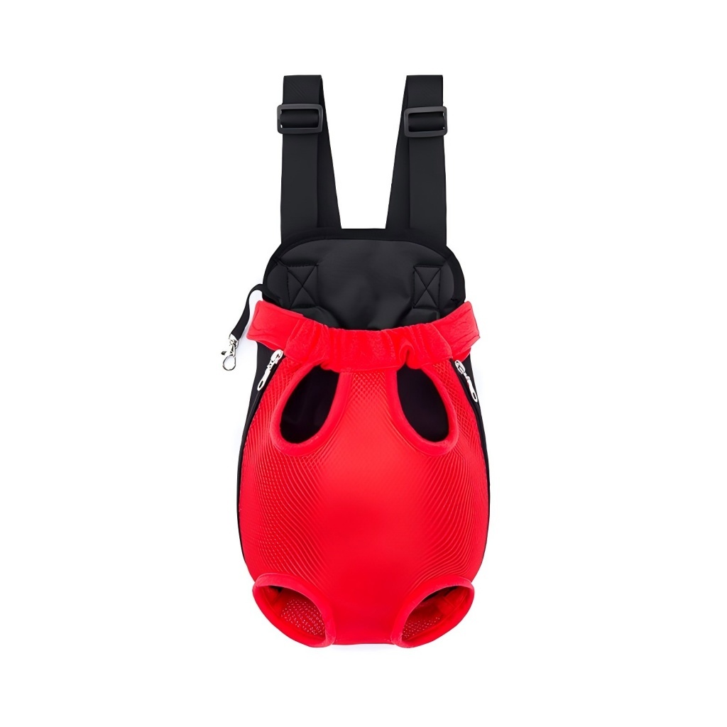 Fashion Pet Carrier Backpack with Outdoor Portable Breathable Mesh Polyester Design