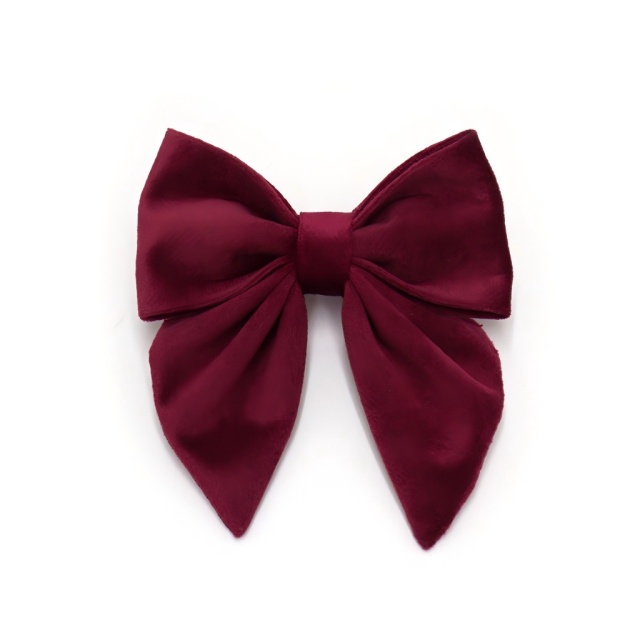 Factory Direct Summer Winter Nylon Pet Headwear Solid Pattern Puppy and Cat Dog Tie Stock Animal Design Pet Apparel Accessories Luxury Style Detachable Pet Bow Tie