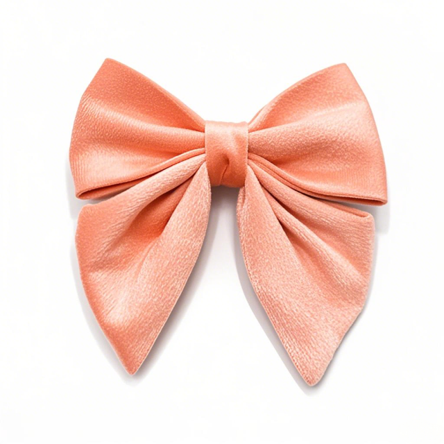 Factory Direct Summer Winter Nylon Pet Headwear Solid Pattern Puppy and Cat Dog Tie Stock Animal Design Pet Apparel Accessories Luxury Style Detachable Pet Bow Tie