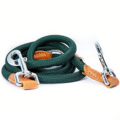 Durable hands-free nylon dog leash Adjustable chew-proof reflective Ideal for large dogs Custom colors & OEM from leading manufacturer Long Rope Nylon Hand-free Multiple functional Dog Leash