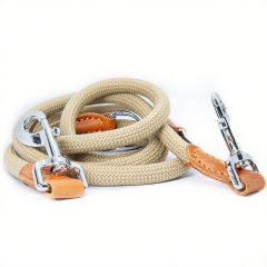 Durable hands-free nylon dog leash Adjustable chew-proof reflective Ideal for large dogs Custom colors & OEM from leading manufacturer Long Rope Nylon Hand-free Multiple functional Dog Leash