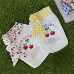 Lovely Spring Summer Puppy Printing Vest