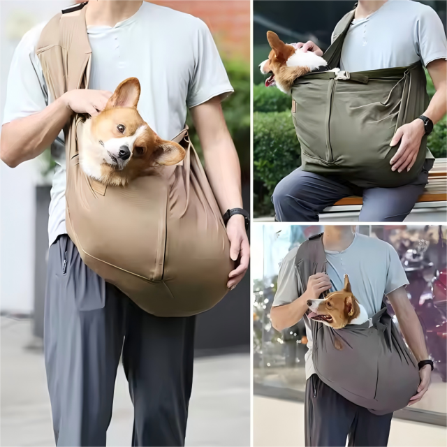 Lightweight Pet Carrier Backpack with Outdoor Portable Breathable Mesh Polyester Design