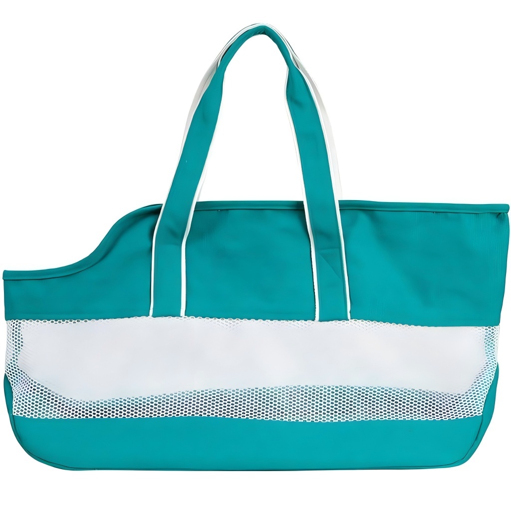 High-end Pet Carrier Bag with Outdoor Portable Breathable Mesh Polyester Design