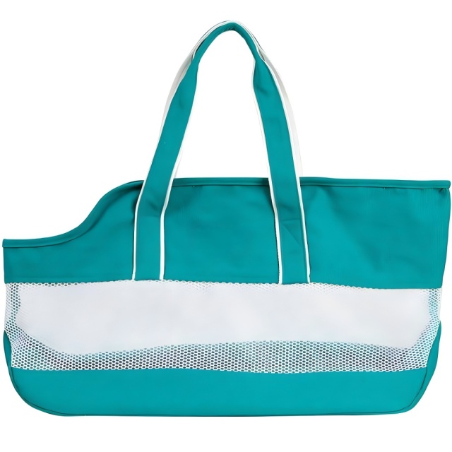 High-end Pet Carrier Bag with Outdoor Portable Breathable Mesh Polyester Design