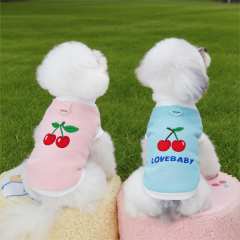 Lovely Printing Dog T Shirt Summer Dog Clothes for Small Dogs