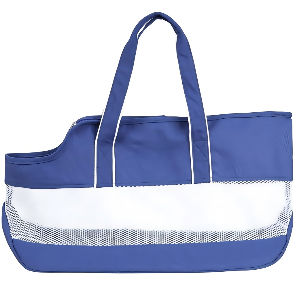 High-end Pet Carrier Bag with Outdoor Portable Breathable Mesh Polyester Design