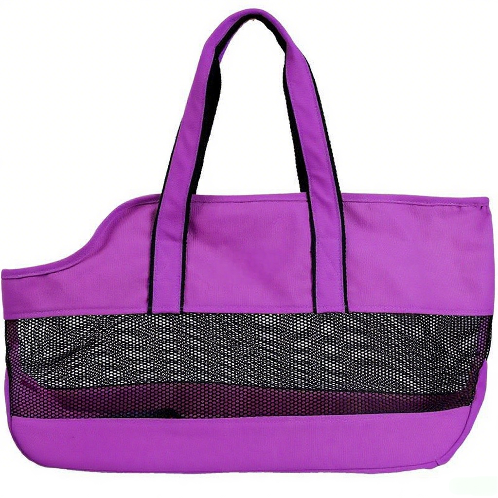 High-end Pet Carrier Bag with Outdoor Portable Breathable Mesh Polyester Design
