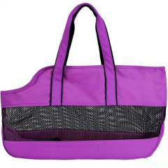 High-end Pet Carrier Bag with Outdoor Portable Breathable Mesh Polyester Design