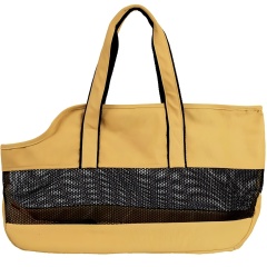 High-end Pet Carrier Bag with Outdoor Portable Breathable Mesh Polyester Design