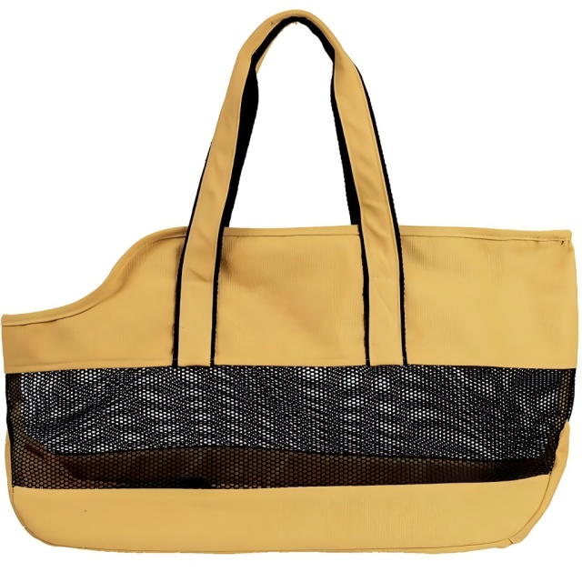 High-end Pet Carrier Bag with Outdoor Portable Breathable Mesh Polyester Design