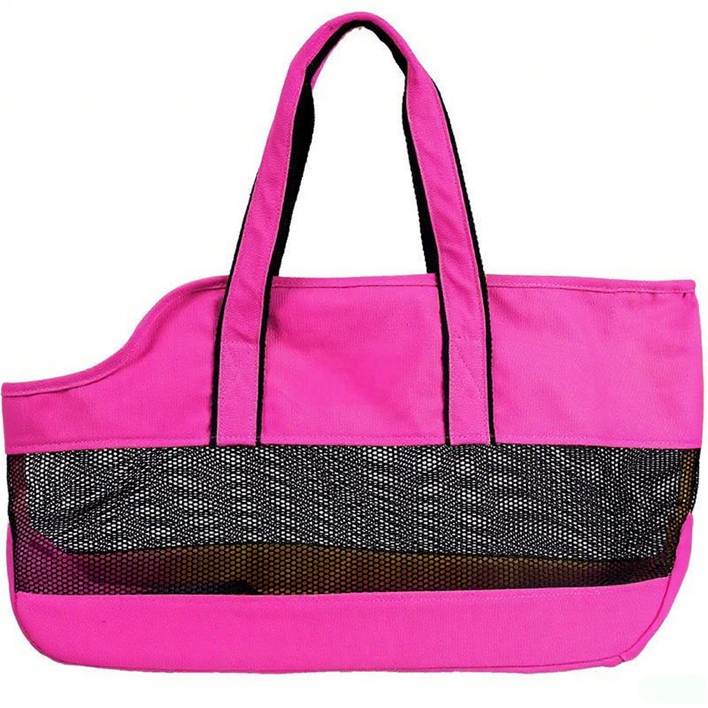 High-end Pet Carrier Bag with Outdoor Portable Breathable Mesh Polyester Design