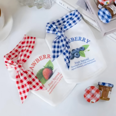 Lovely Spring Summer Puppy Printing Vest